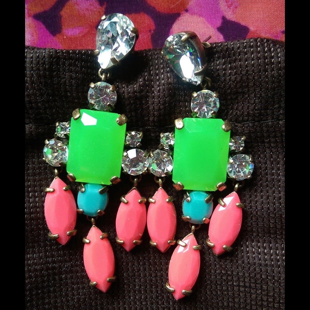 J. Crew Statement Earrings